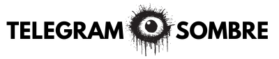 Logo telegram sombre
